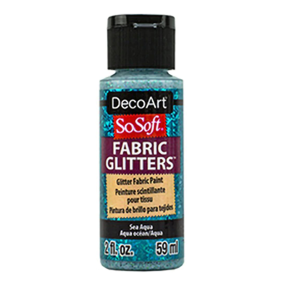 SOSOFT GLITTERS 2oz SEA AQUA