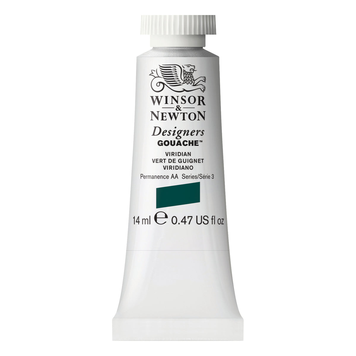 W&amp;N DESIGNERS GOUACHE VIRIDIAN 14ml