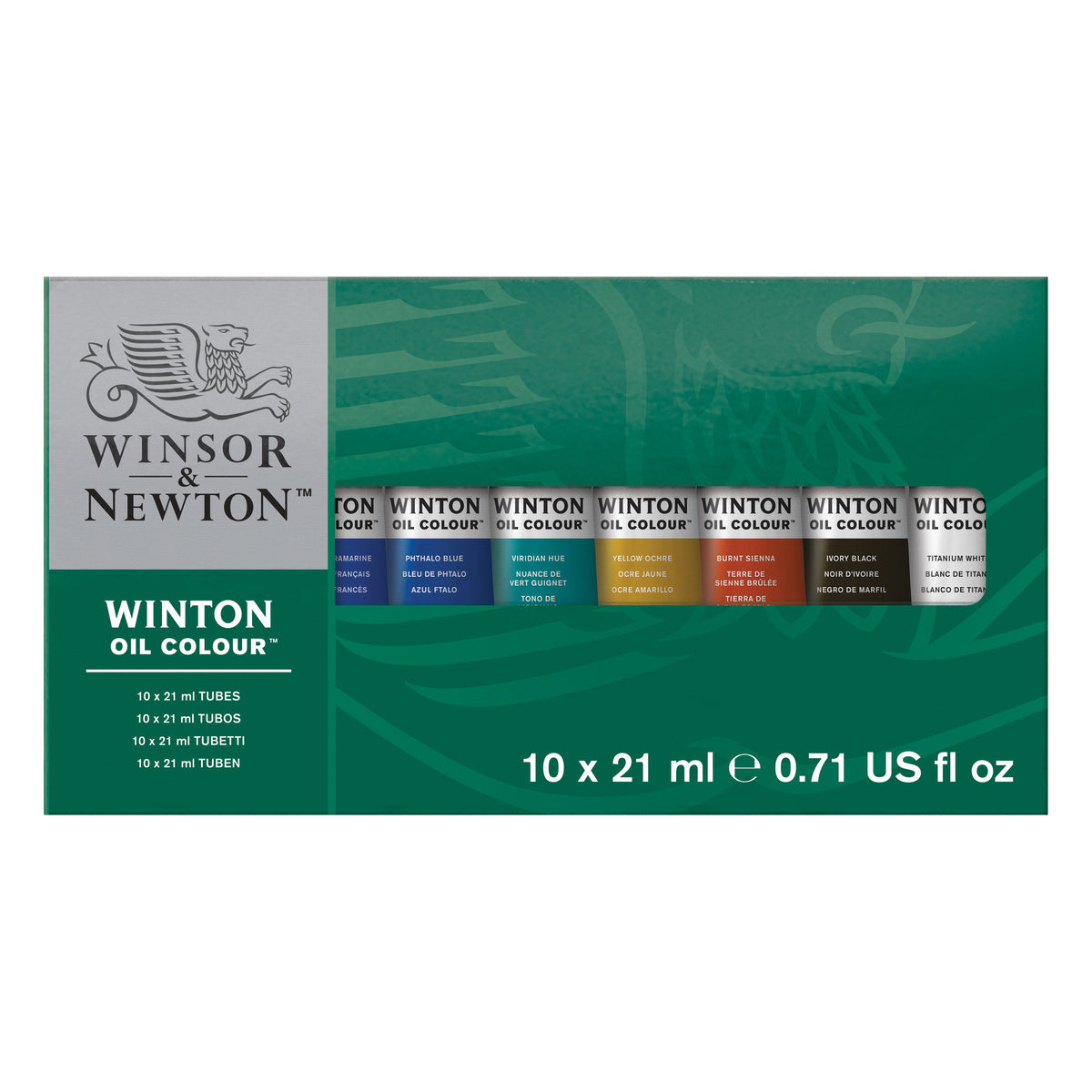 WINTON OIL COLOR BASIC SET 10X21ml