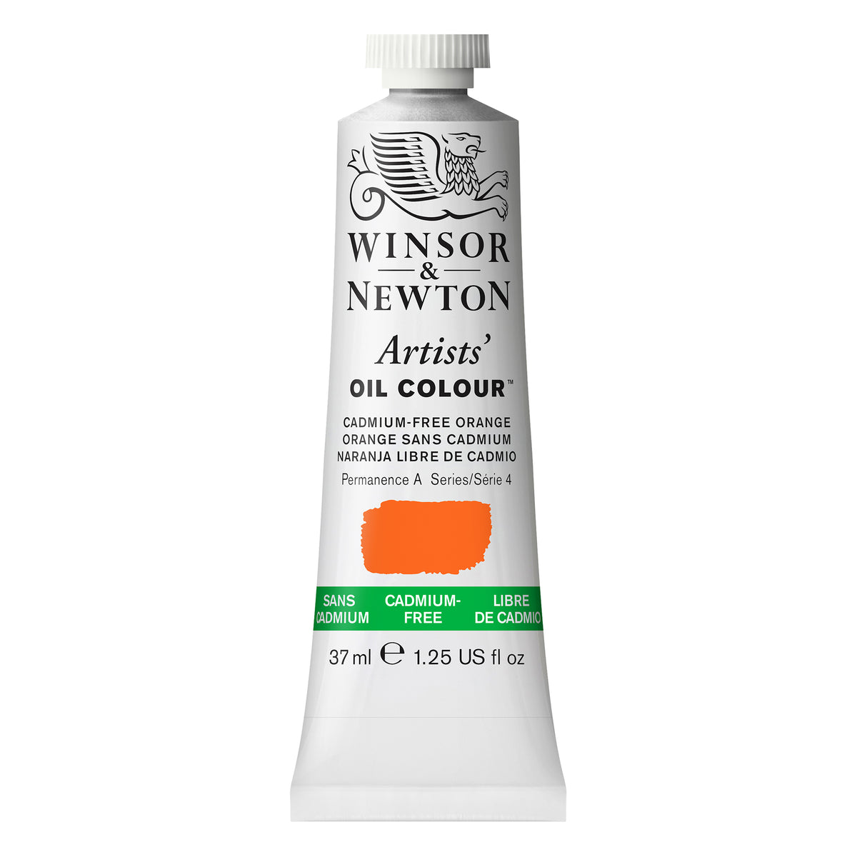 W&amp;N ARTISTS&#39; OIL COLOR CADMIUM FREE ORANGE 37ml