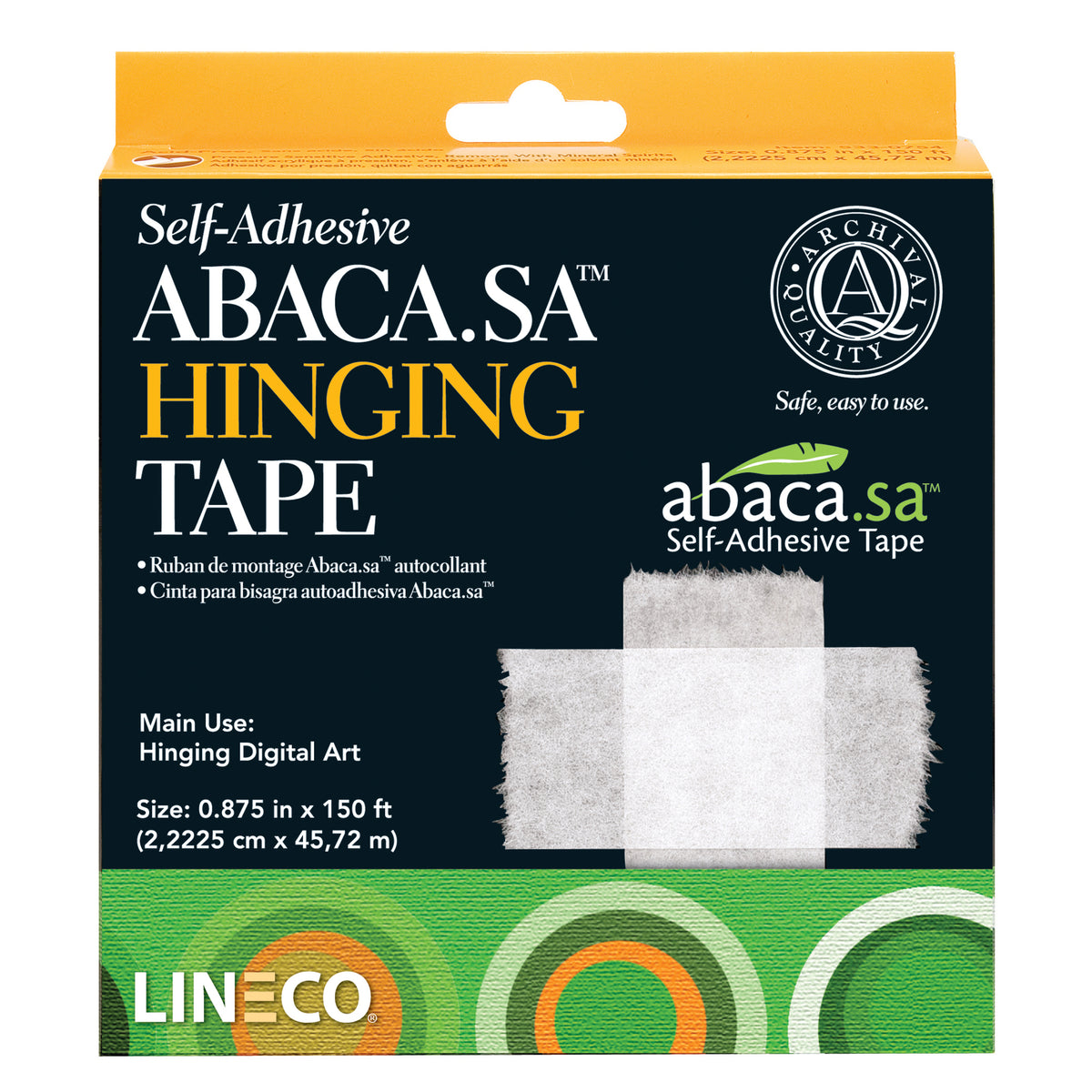 ABACA.SA SELF-ADHESIVE PAPER HINGING TAPE