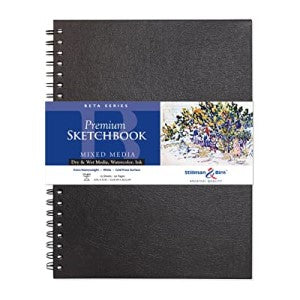 BETA SKETCHBOOK WIREBOUND 9x12