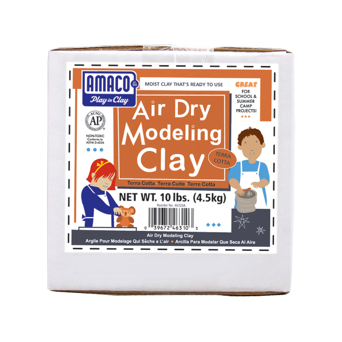 AIR DRY CLAY TERRACOTTA 10LBS
