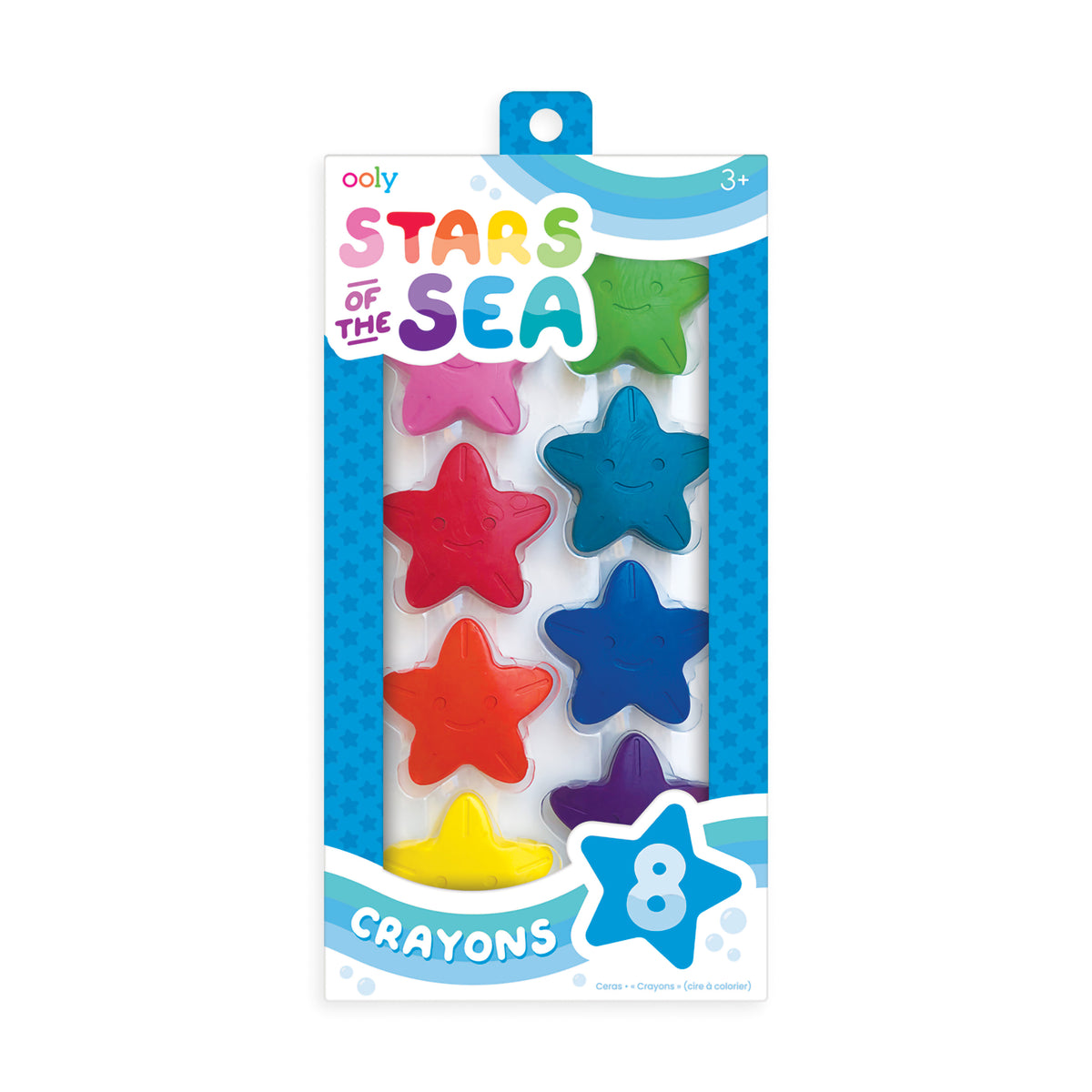 STARS OF THE SEA STARFISH CRAYON SET