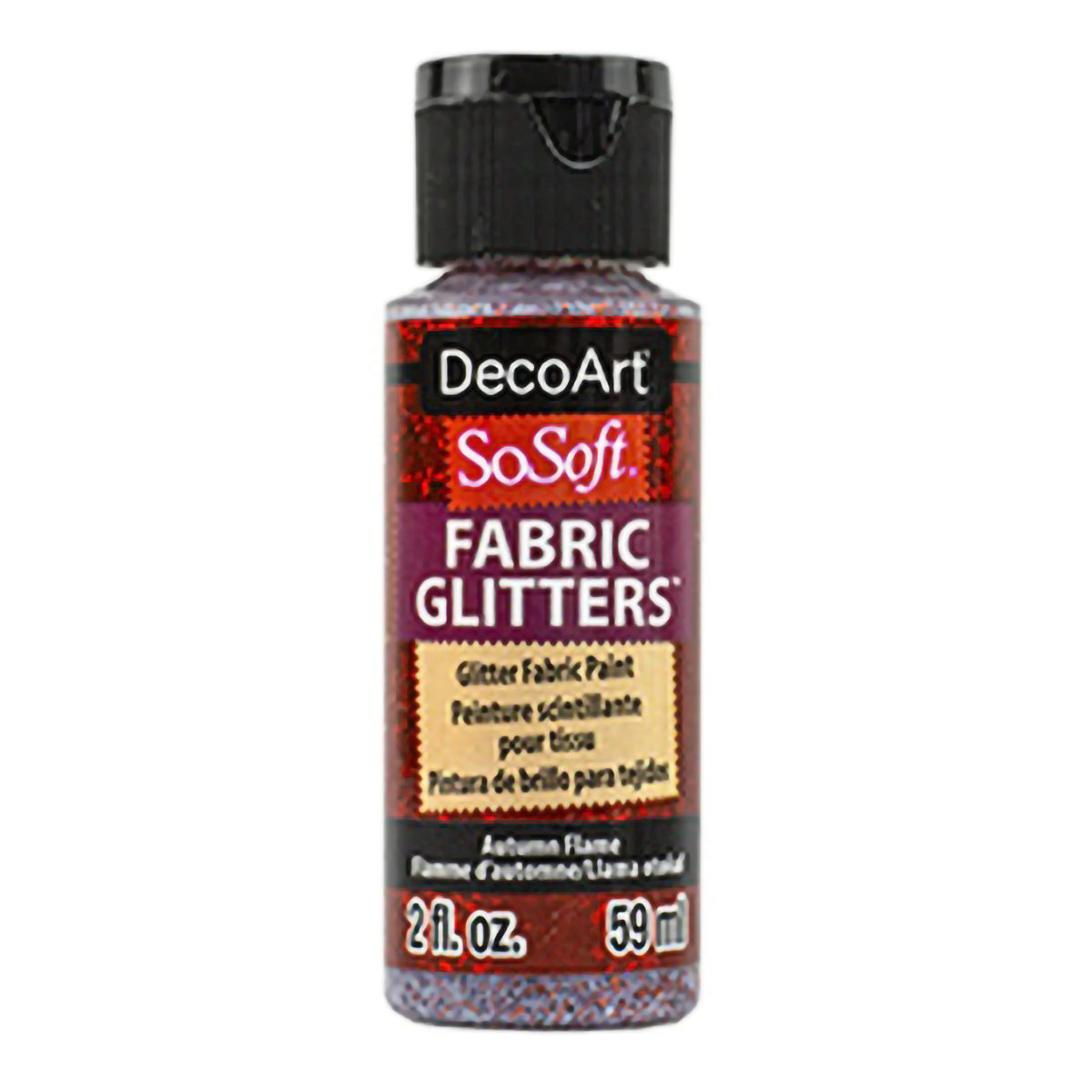 SOSOFT GLITTERS 2oz AUTUMN FLAME