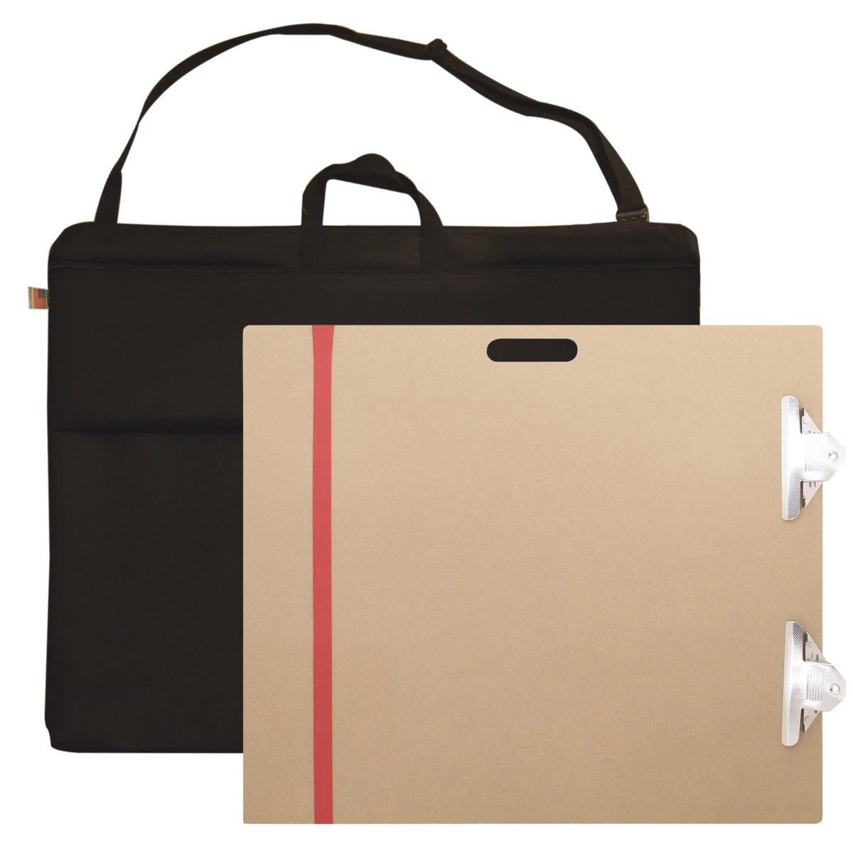Tanchetta Leather Portfolio Bag | Leather Clutch Bag & Document Bag
