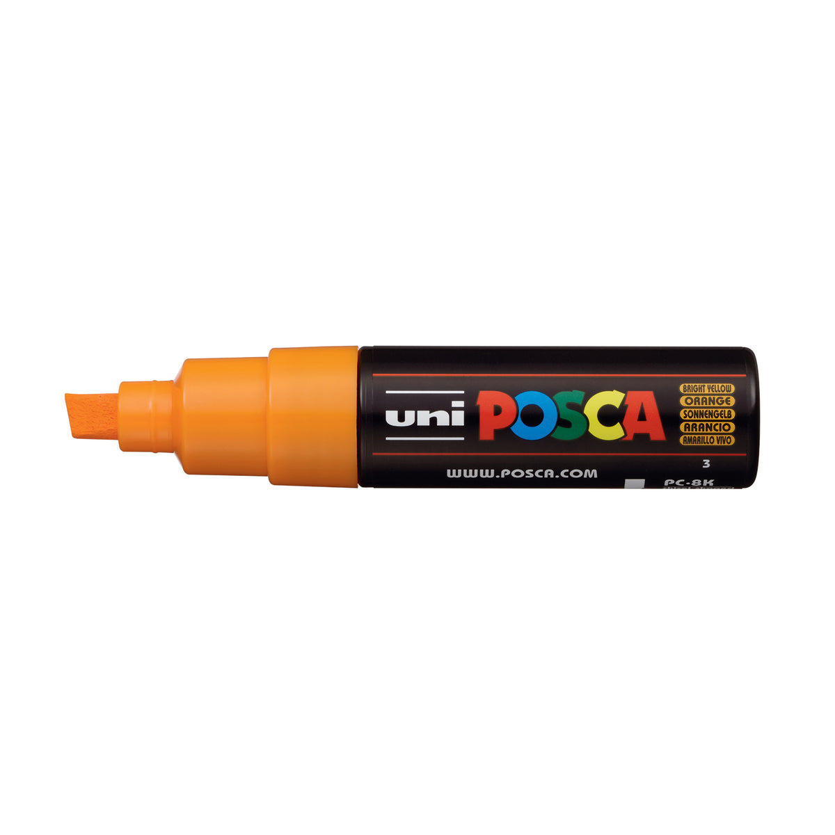 POSCA PAINT MARKER PC-8K BROAD BRIGHT YELLOW