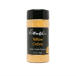 GAMBLIN DRY PIGMENT YELLOW OCHRE