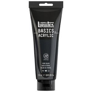 BASICS 250ml TUBE IVORY BLACK