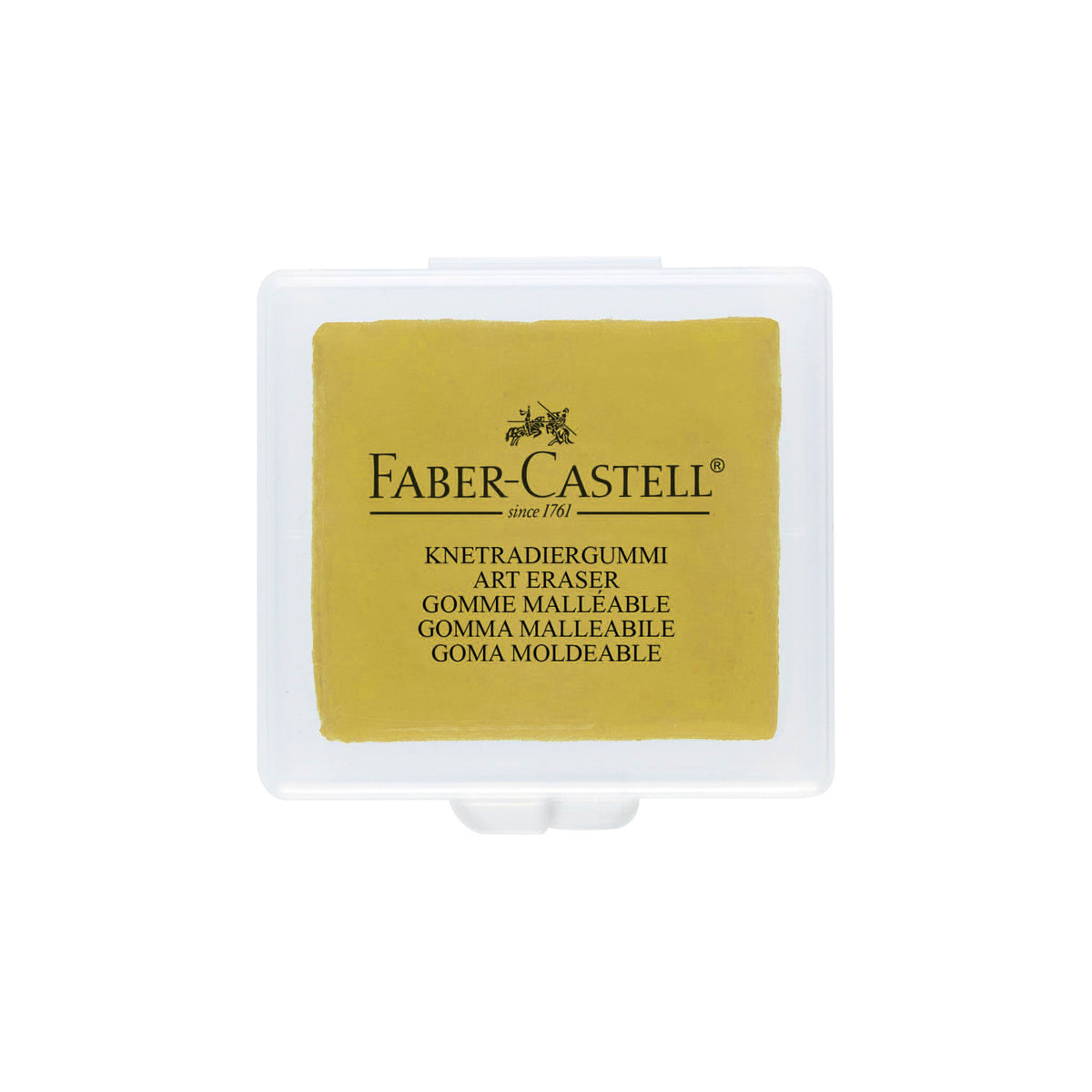 KNEADED ERASER COLORED WITH CASE