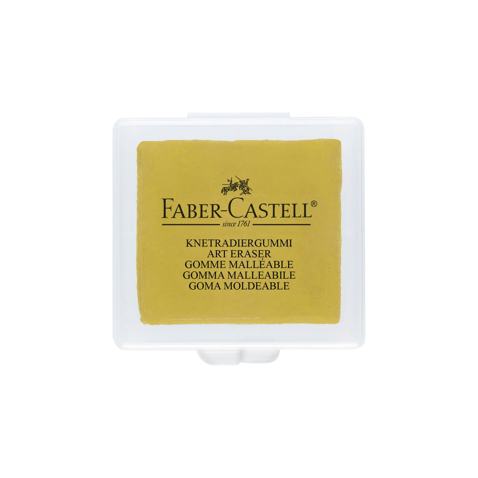 KNEADED ERASER COLORED WITH CASE