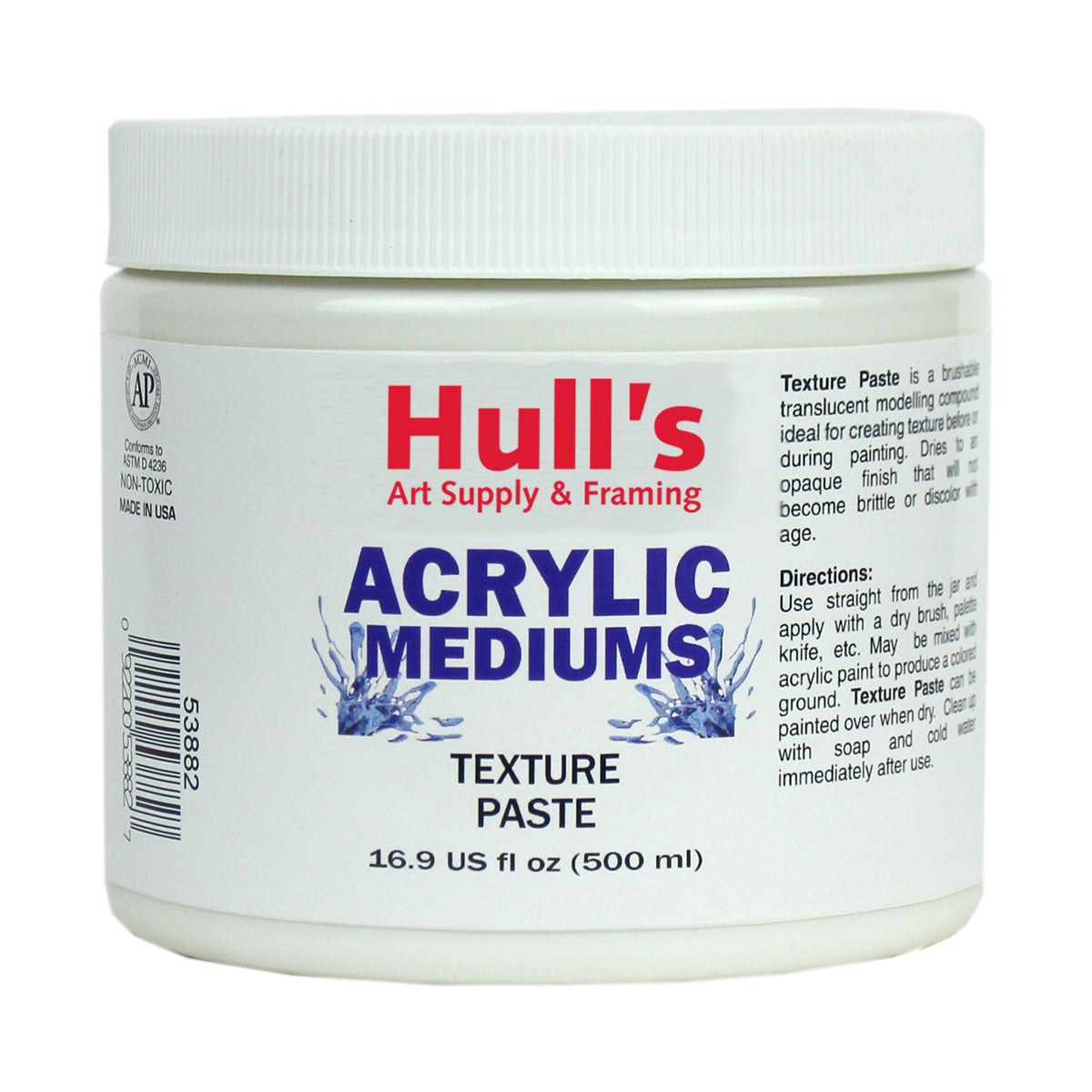HULLS TEXTURE PASTE 16oz