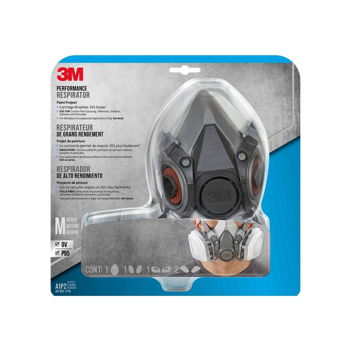SPRAY PAINT RESPIRATOR MEDIUM
