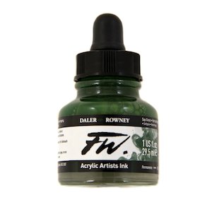 FW INK 1oz SAP GREEN