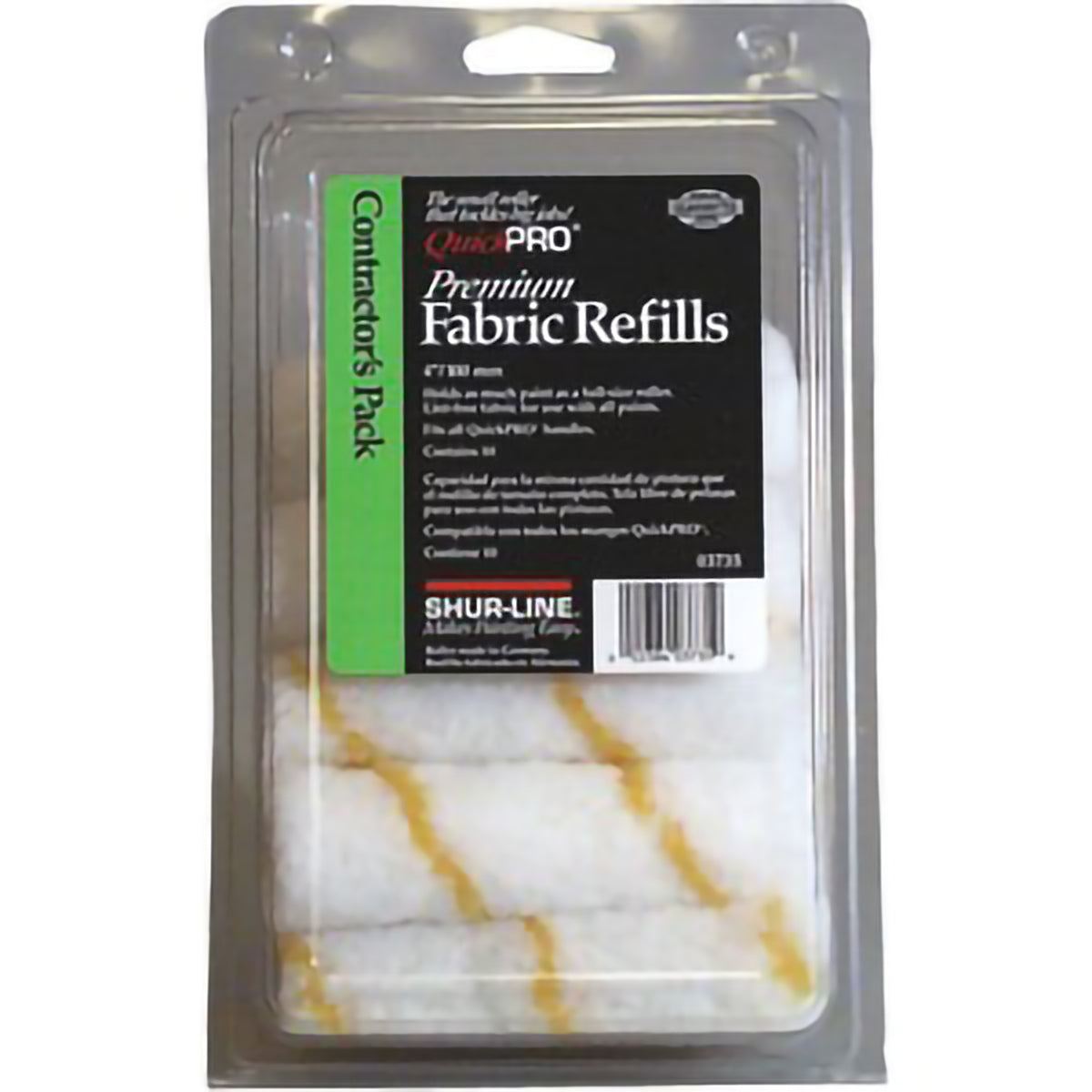 4&#39;&#39; FABRIC ROLL REFILLS
