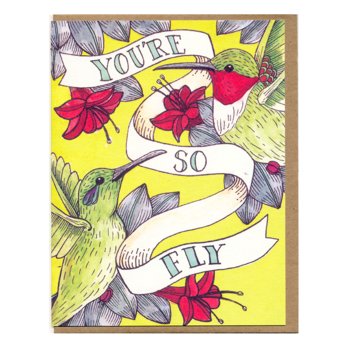 BANNER CARD - YOU&#39;RE SO FLY