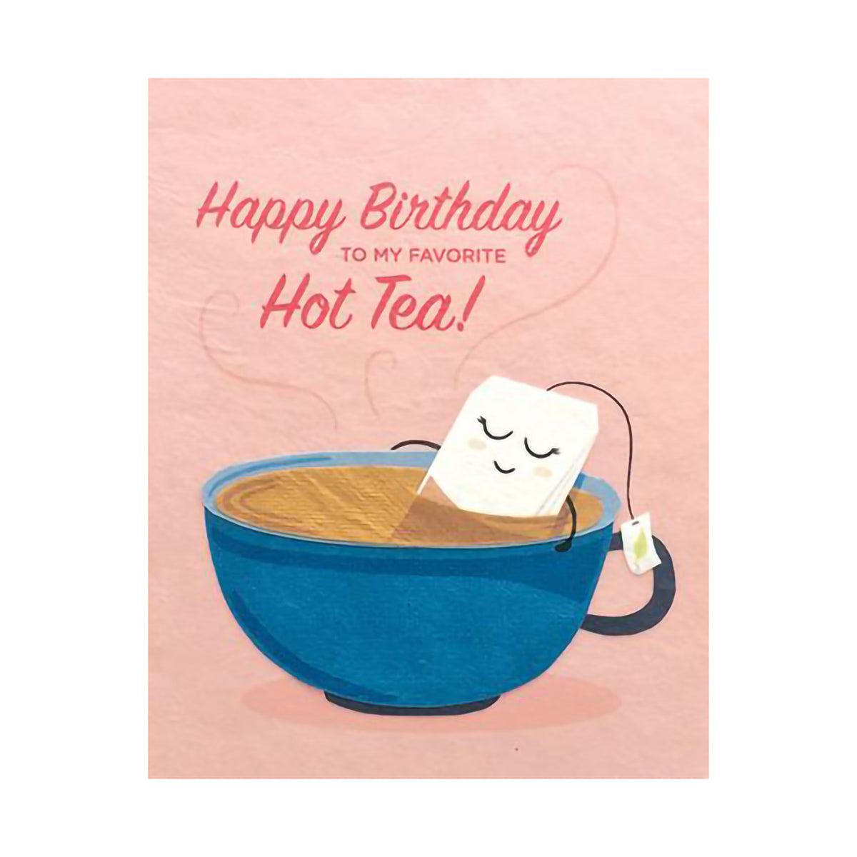 ECO CARD HOT TEA BIRTHDAY