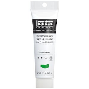 LIQUITEX HEAVY BODY 2oz TUBE LIGHT GREEN PERMANENT