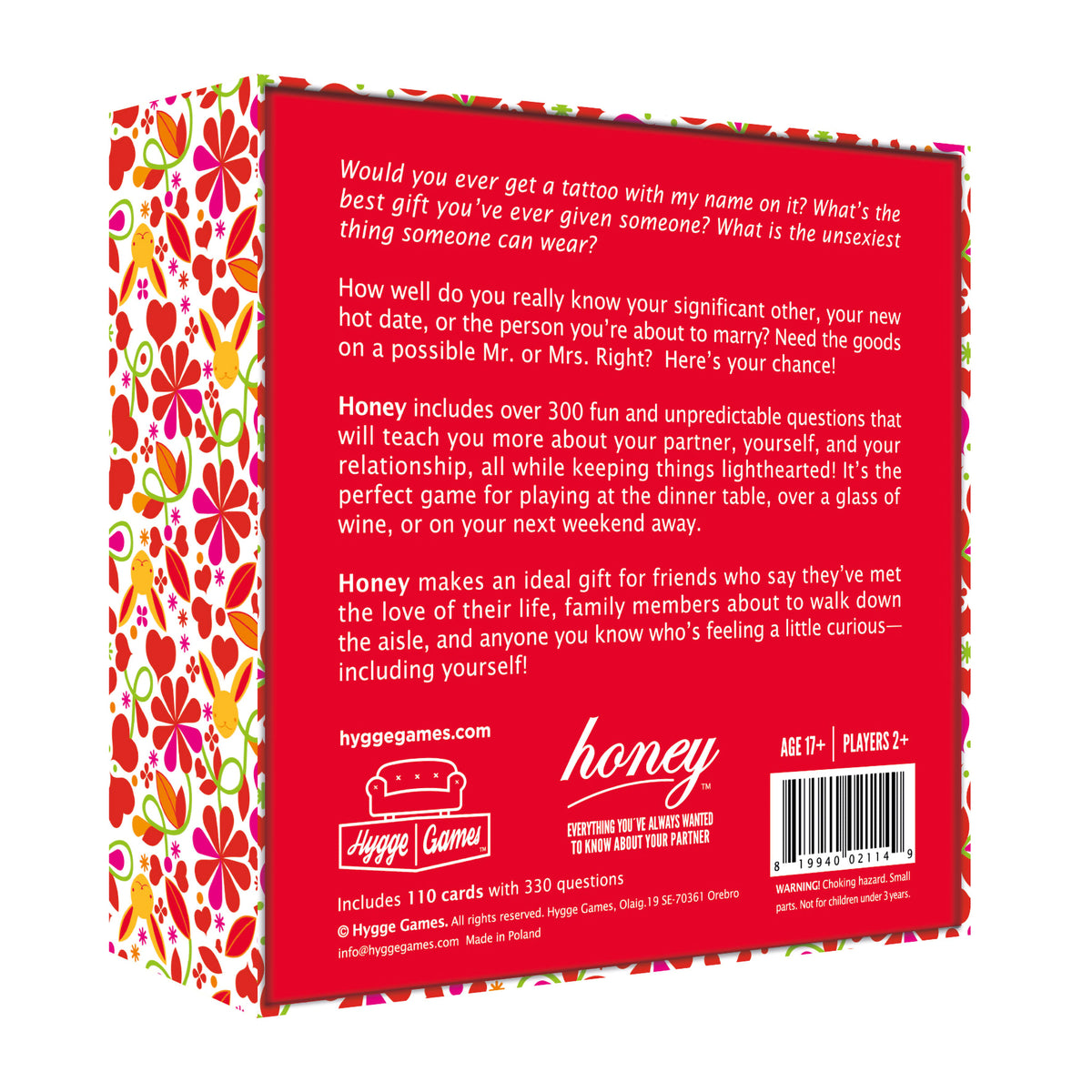 HONEY, A COUPLE GAME