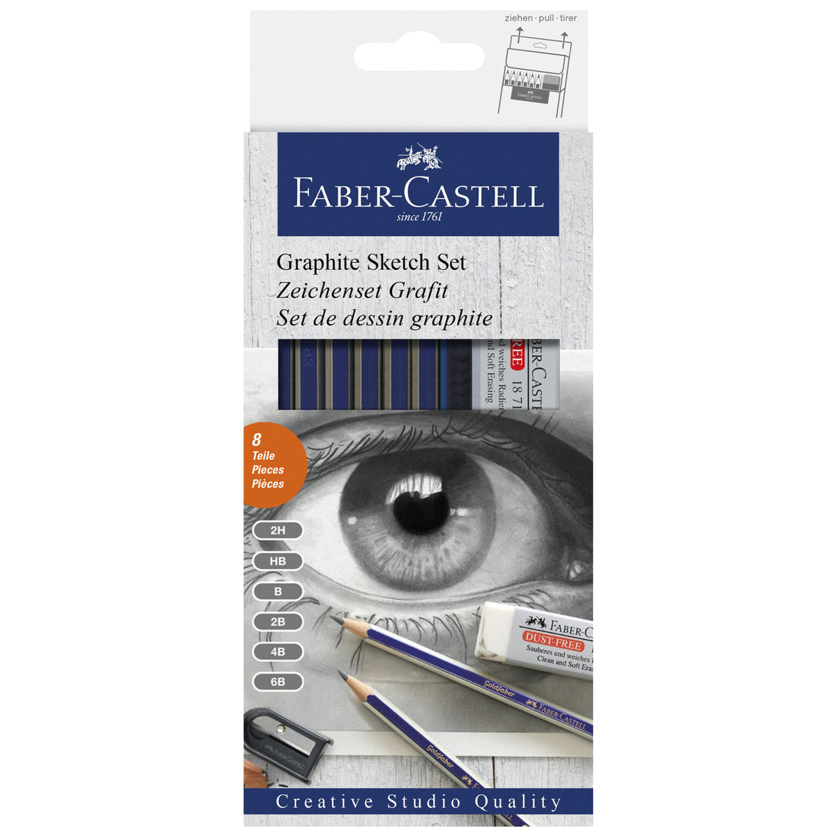 GRAPHITE SKETCH 8-PIECE SET