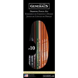 GENERAL&#39;S #10 CLASSIC DRAWING &amp; SKETCHING SET/13