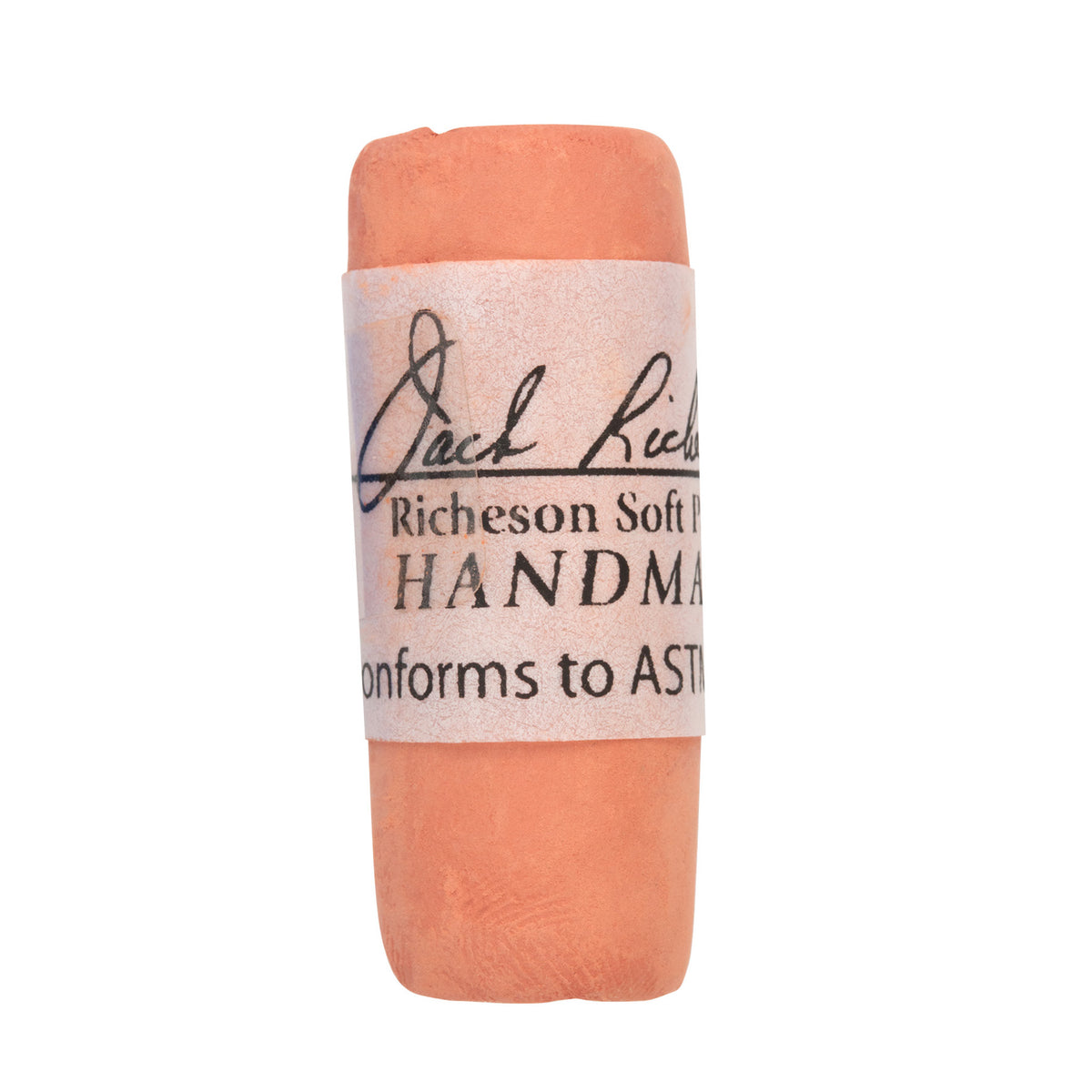 HANDROLLED SOFT PASTEL EARTH ORANGE 9