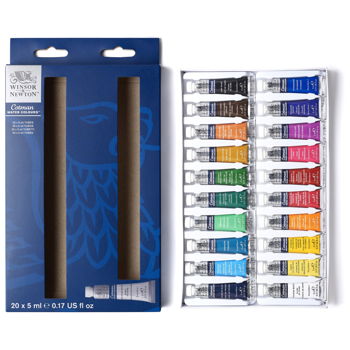 COTMAN WATERCOLOR SET 20 X 5ml
