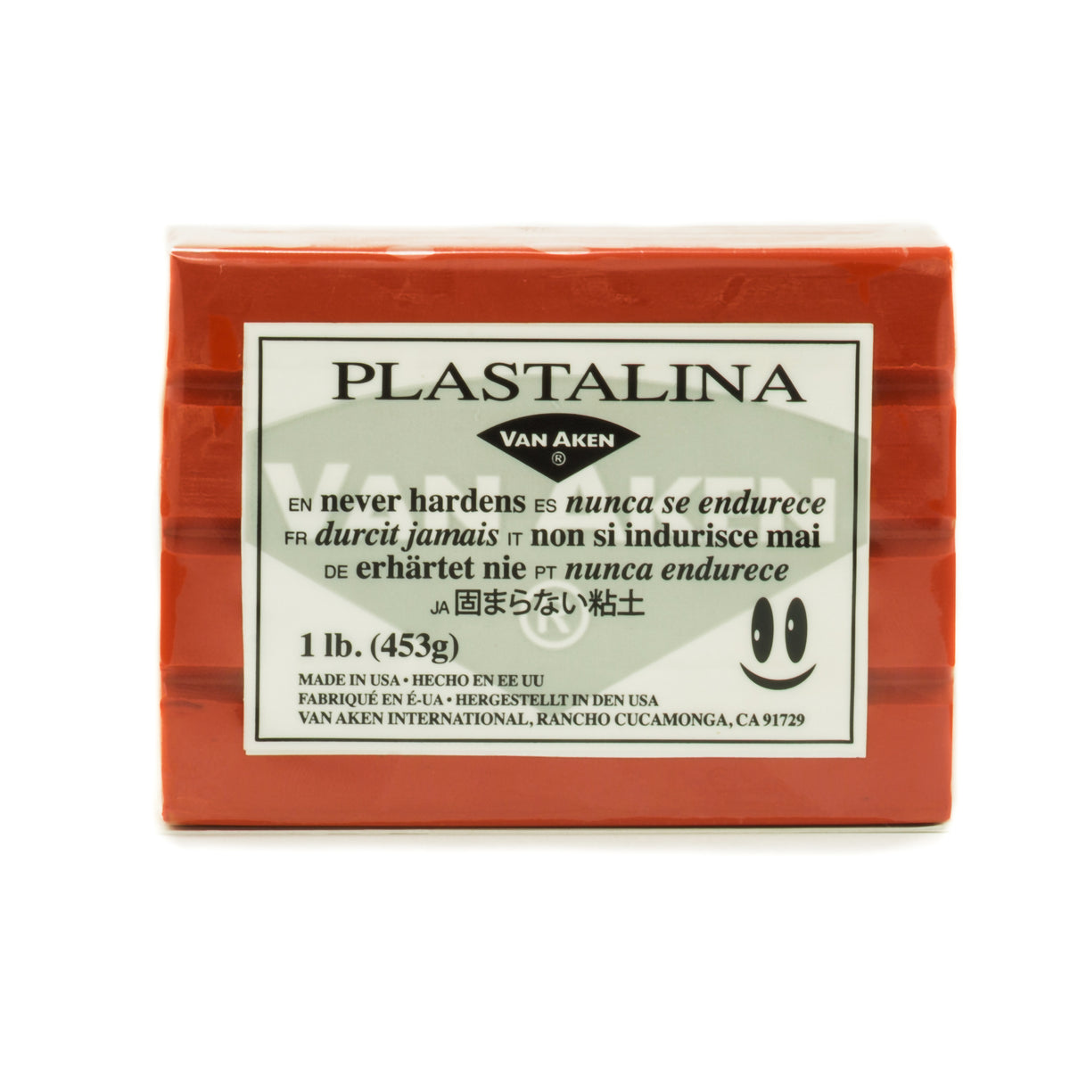 PLASTILINA MODELING CLAY 1lb TERRA COTTA