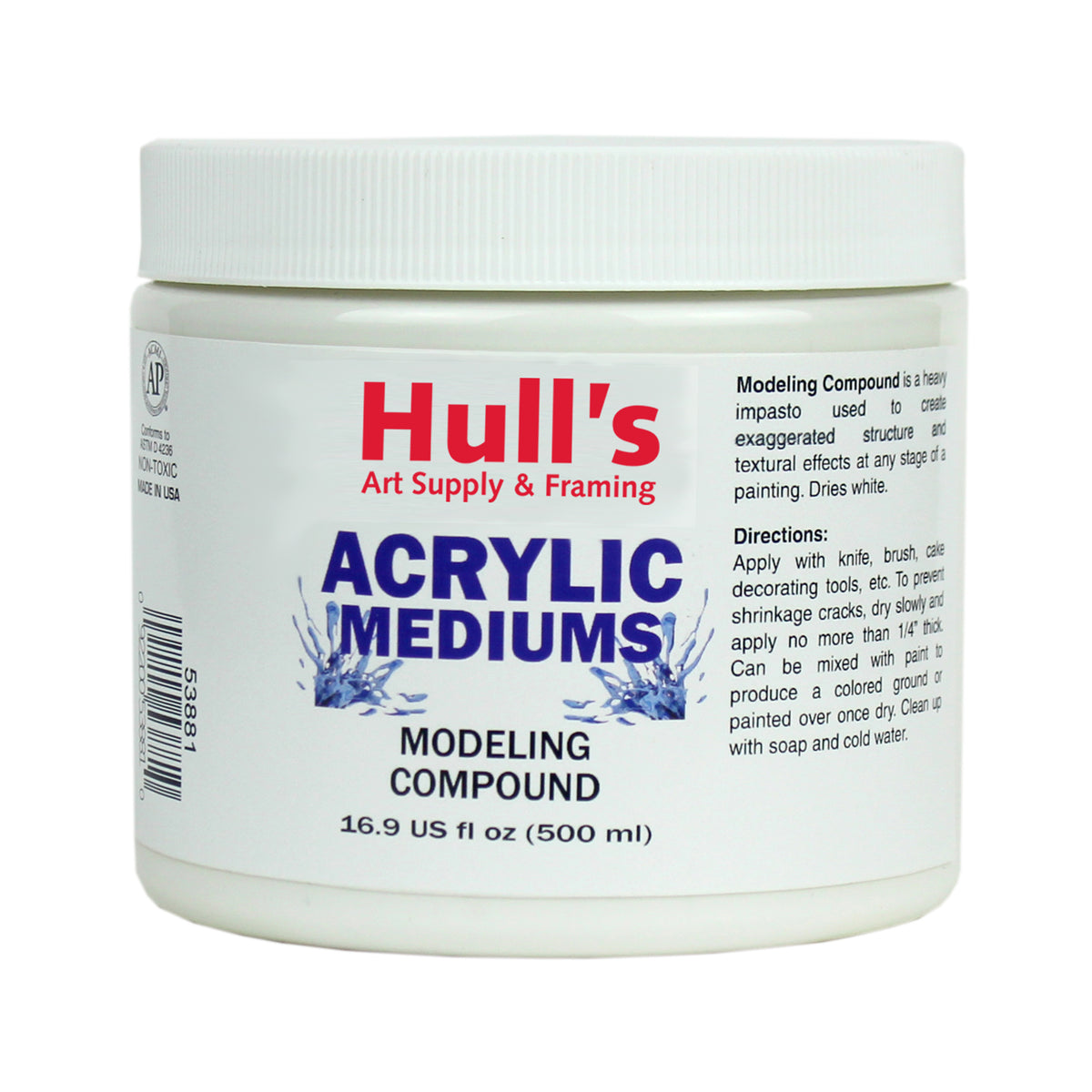 HULLS MODELING COMPOUND 16oz