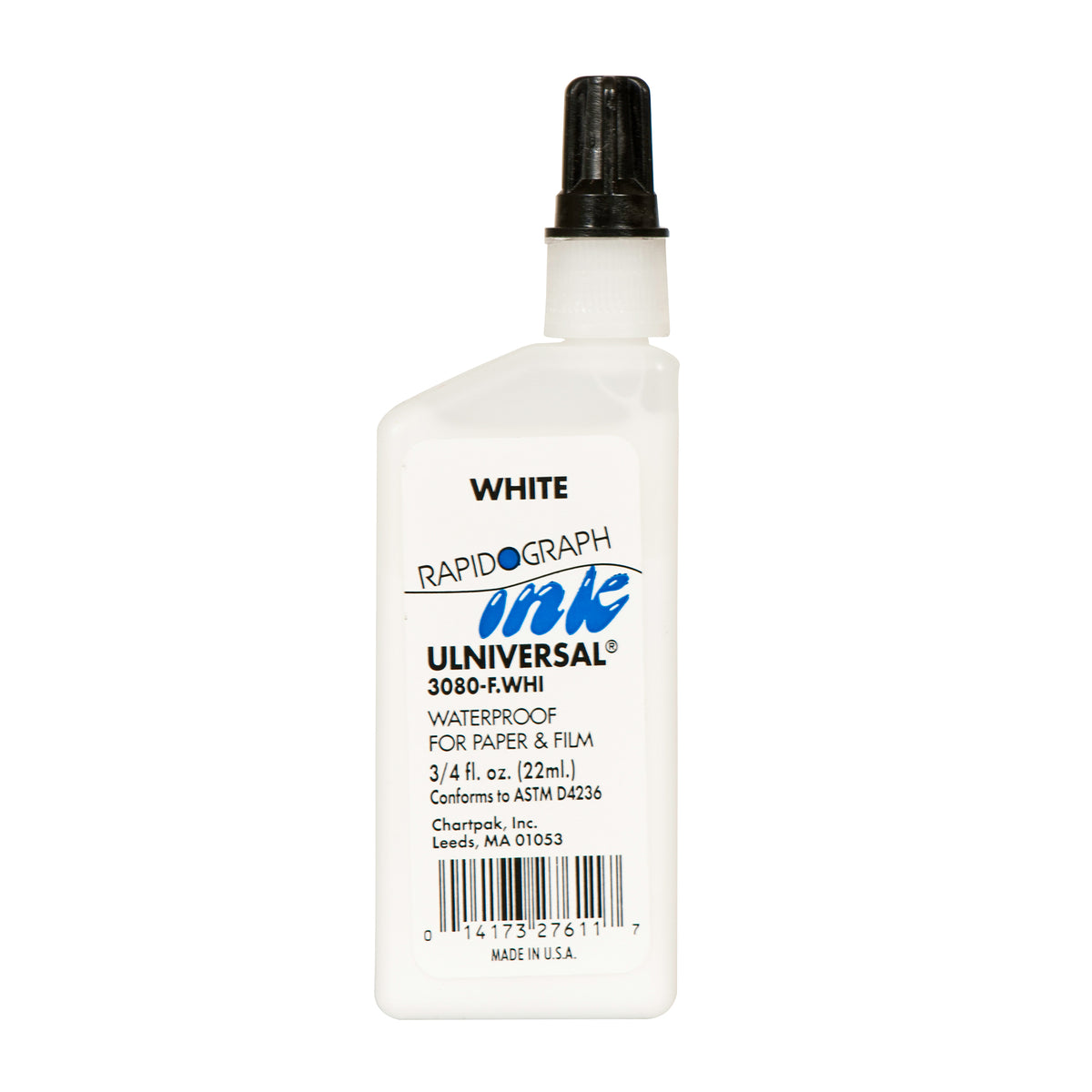 UNIVERSAL DRAWING INK WHITE .75oz