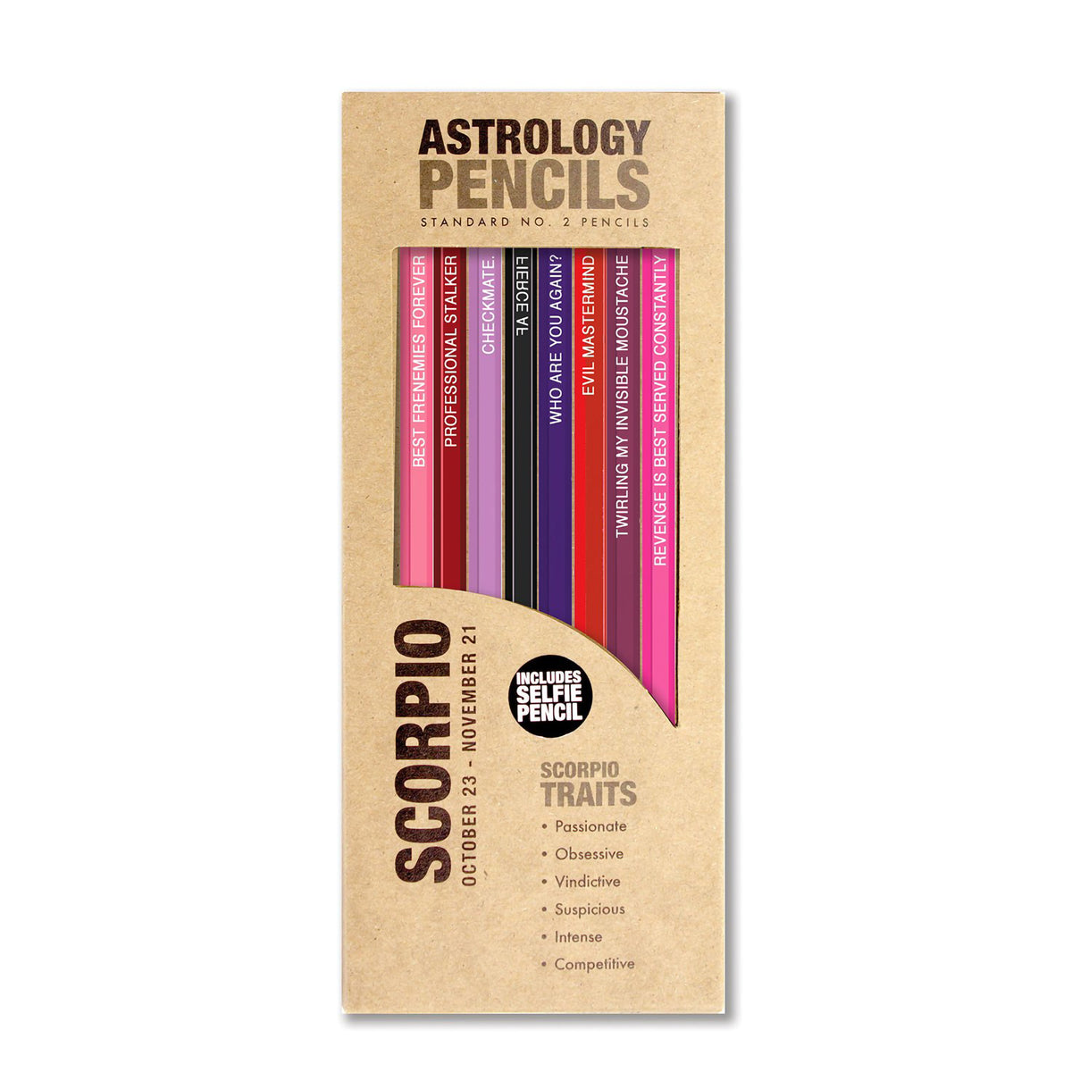 ASTROLOGY PENCILS SCORPIO