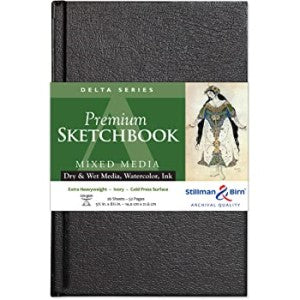 DELTA SKETCHBOOK HARDCOVER 5.5x8.5