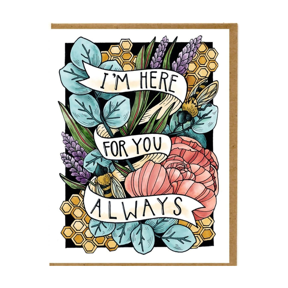 BANNER CARD - I AM HERE FOR YOU