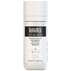 SOFT BODY 237ml JAR TRANSPARENT MIXING WHITE