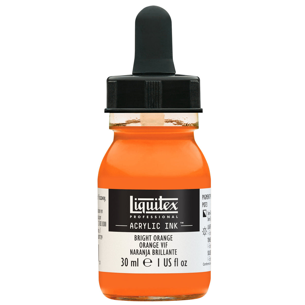 LIQUITEX INK 30ml BRIGHT ORANGE