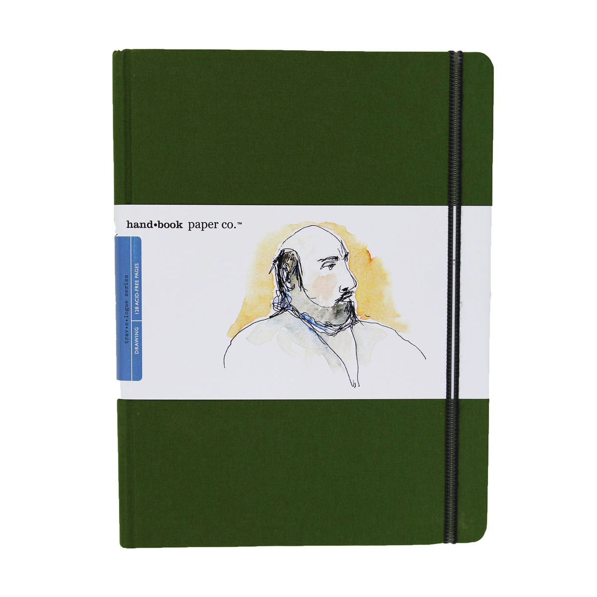 TRAVELOGUE JOURNAL PORTRAIT 10.5X8.25 GREEN