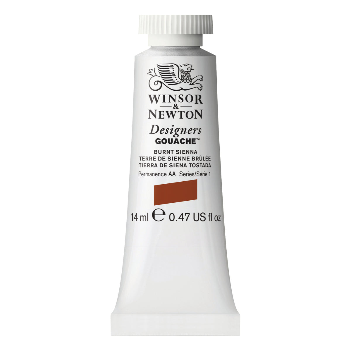 W&amp;N DESIGNERS GOUACHE BURNT SIENNA 14ml