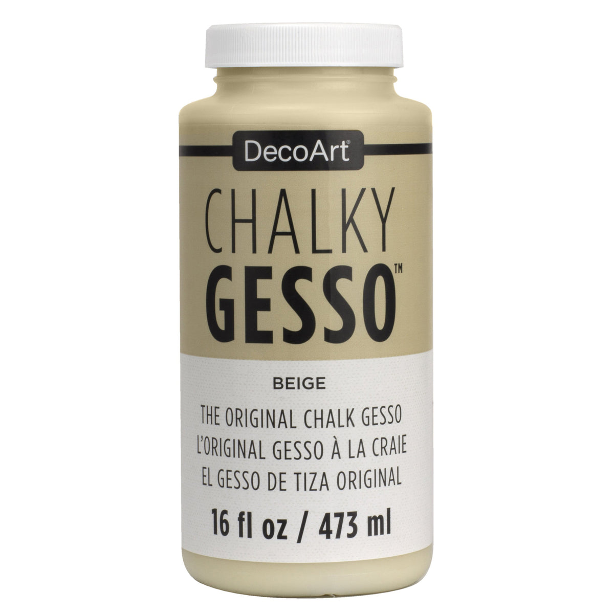 CHALKY GESSO 16oz BEIGE