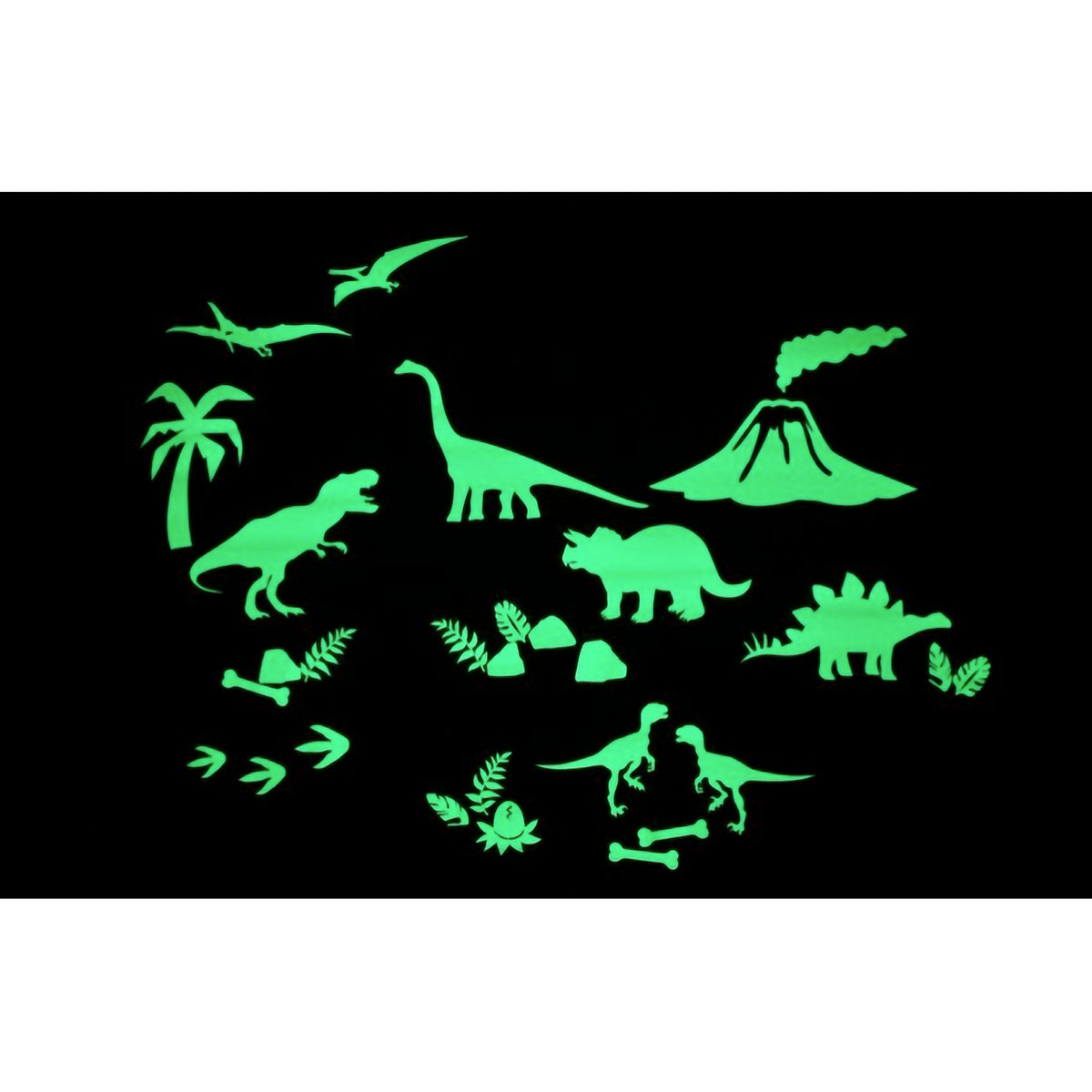 GLO PLAY VINYL DECAL - DINO WORLD