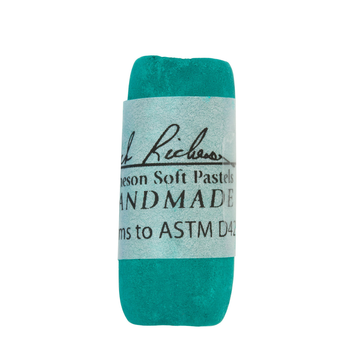 HANDROLLED SOFT PASTEL TURQUOISE GREEN 7