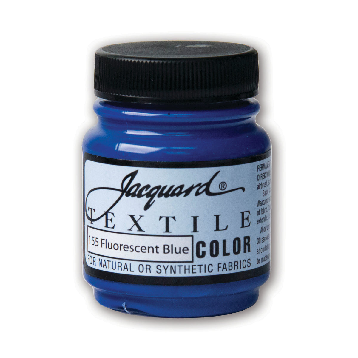 TEXTILE PAINT 2.25oz #155 FLUORESCENT BLUE