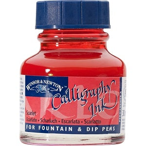 CALLIGRAPHY INK 30ml SCARLET