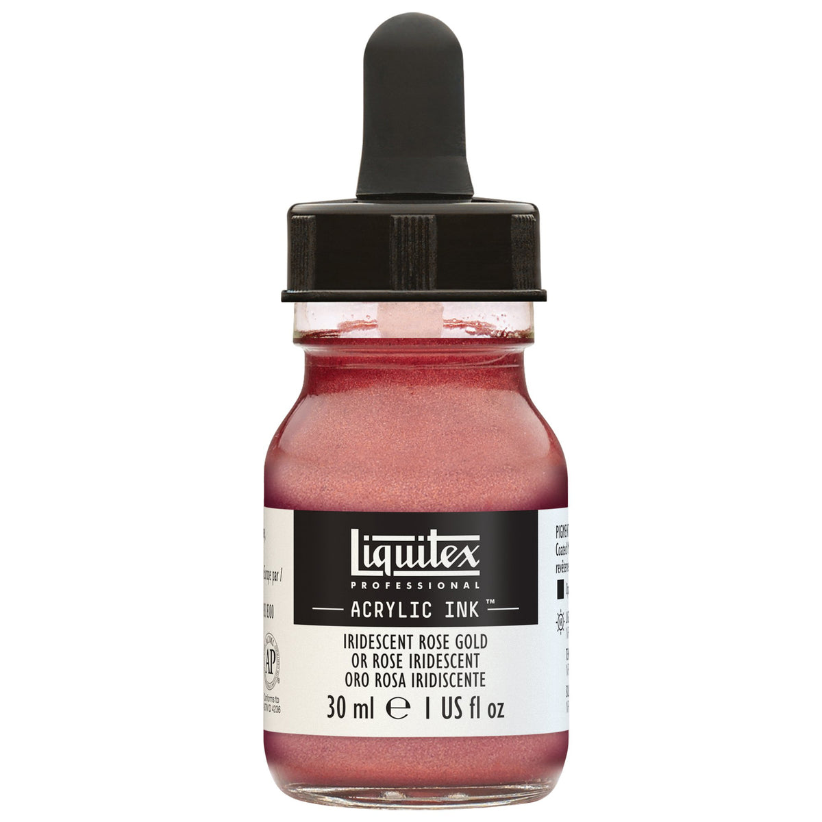 LIQUITEX INK 30ml IRIDESCENT ROSE GOLD