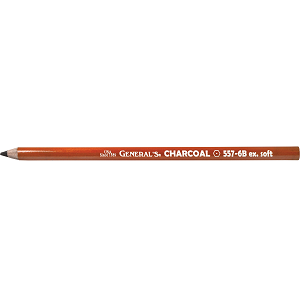GENERAL&#39;S CHARCOAL PENCIL 6B