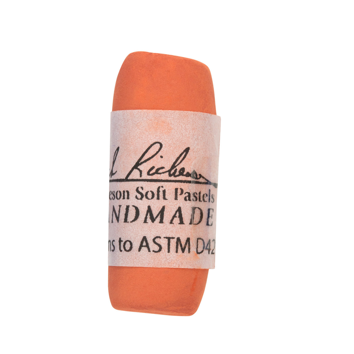 HANDROLLED SOFT PASTEL EARTH RED 26