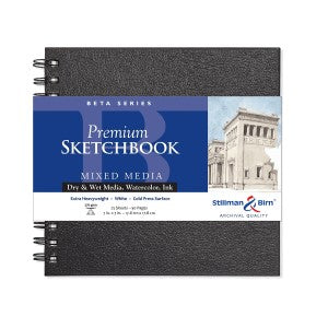 BETA SKETCHBOOK WIREBOUND 7x7