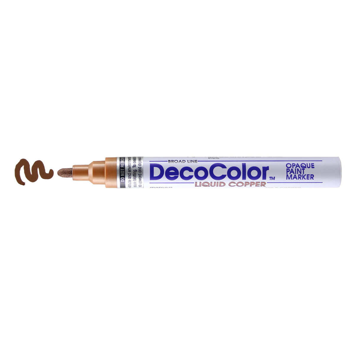 DECOCOLOR PAINT MARKER BROAD POINT COPPER