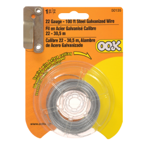 GALVANIZED WIRE STEEL 100&#39; 22-GAUGE