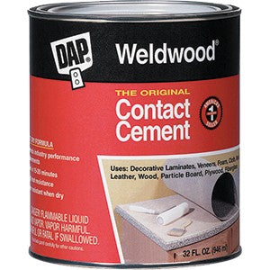 DAP WELDWOOD CONTACT CEMENT 16oz