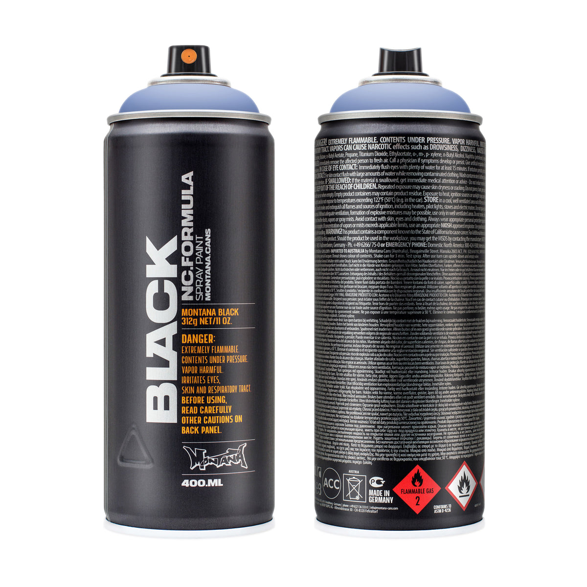 MONTANA BLACK HIGH PRESSURE SPRAY CAN WALTRAUT